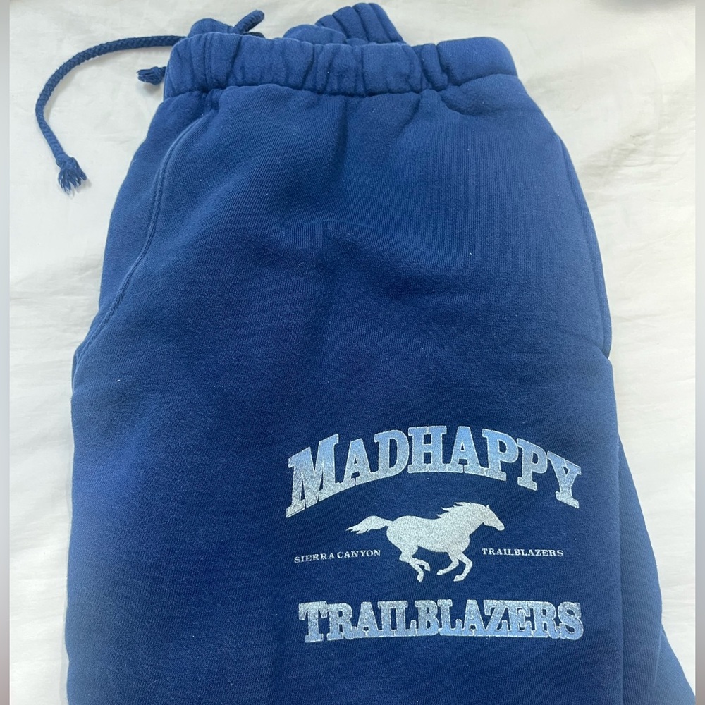 Madhappy Trailblazers Blue Graphic Sweatshirt